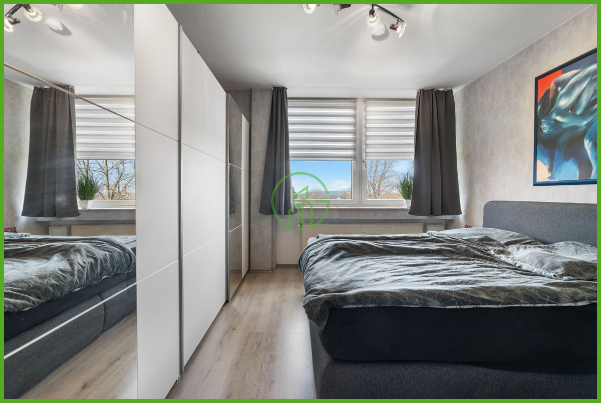 # DÜREN-OST # Drei-Zimmer-Wohnung: Lichtdurchflutet mit Balkon und Einbauküche. Düren, Blücherstraße - Foto 5