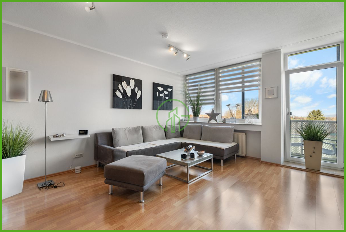 # DÜREN-OST # Drei-Zimmer-Wohnung: Lichtdurchflutet mit Balkon und Einbauküche. Düren, Blücherstraße - Foto 3